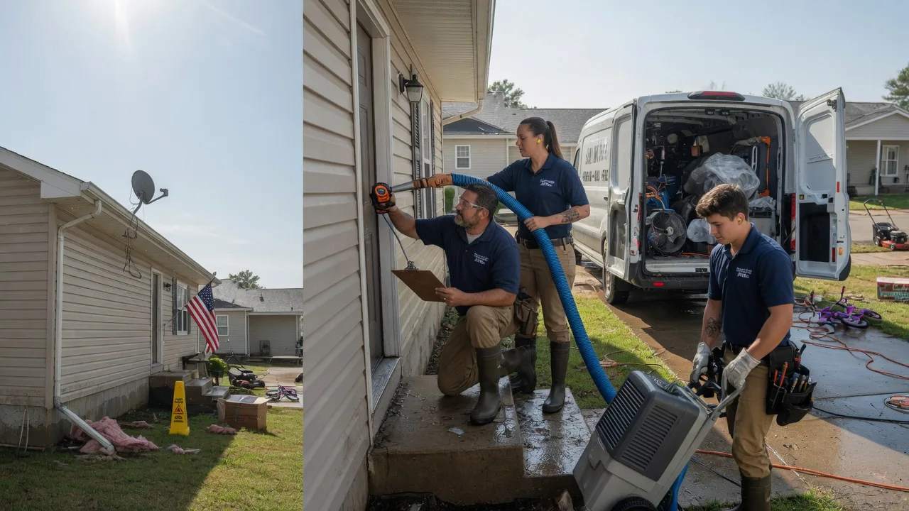 Ceiling Water Damage Restoration in Hull, GA near me